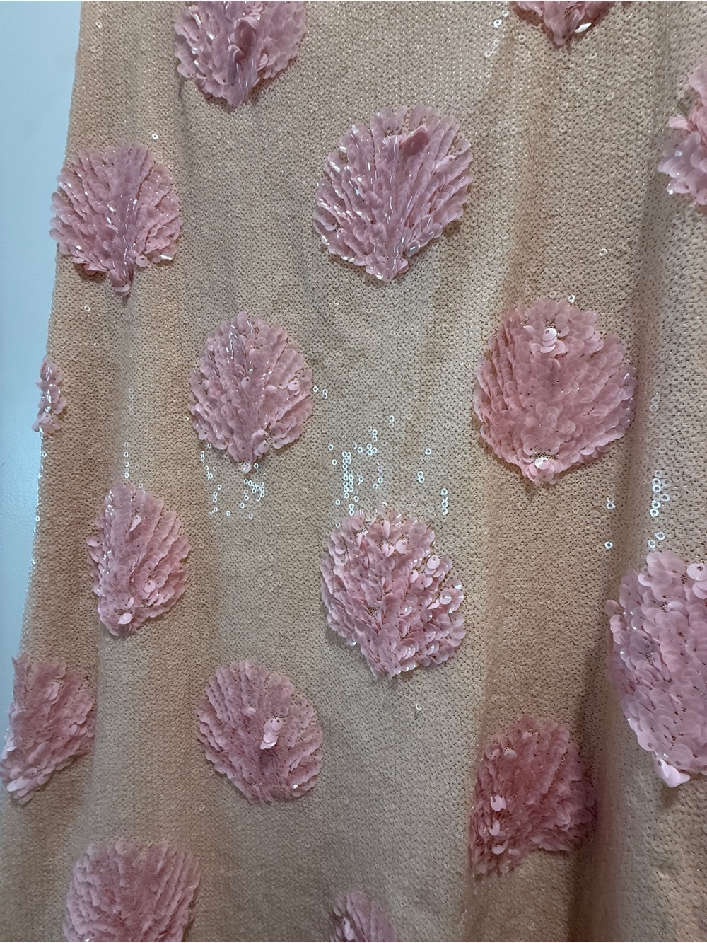 Show Me Your Mumu Lets Go Mini Dress Pink Sequin Shell Dress | Size S - Picture 10 of 15